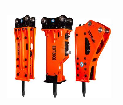 China Hydraulic Earthmoving Type Yantai Breaker EDT Hydraulic Breaker Box Breaker Hammer for sale