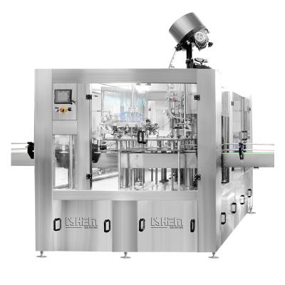 China Beverage stainless steel glass bottle hot wine filling machine, beer bottle filling machine line for sale