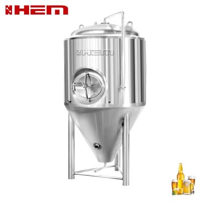 China 2500L Restaurant Beer Brewing Equipment Fermentation Tank Brite Tank Storage Tank for sale