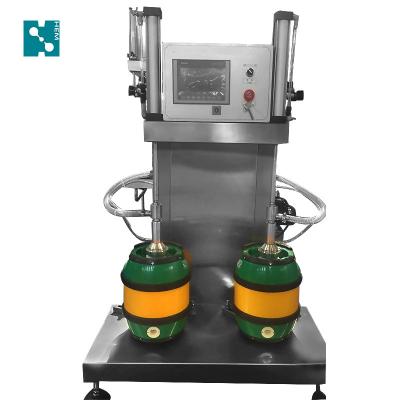 China High Quality Double Head Beverage Beer Barrel Filler Beer Filling Machine For Microbrewery for sale