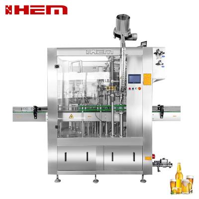 China Hot Sale Semi Automatic Beverage Bottle Rinsing Machine Filling Capping Machine For Beer Juice Beverage Carbonated Soda Water for sale