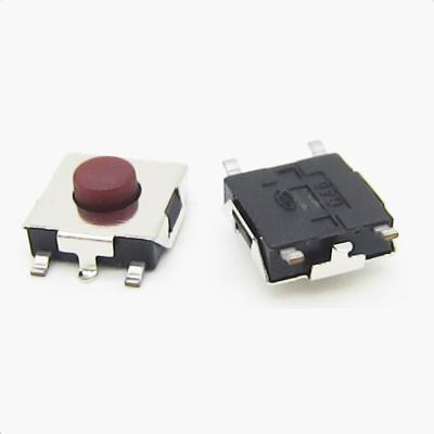 China Reflow solder micro smd tact switch tactile push button switch with knob for sale