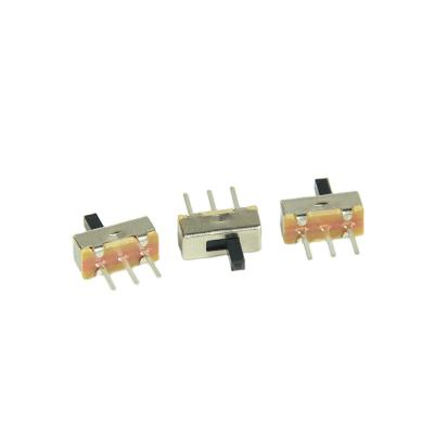 China Suppliers China 3 pin 1P2T mini sliding contact SS12D00-CG4 sliding contact for sale