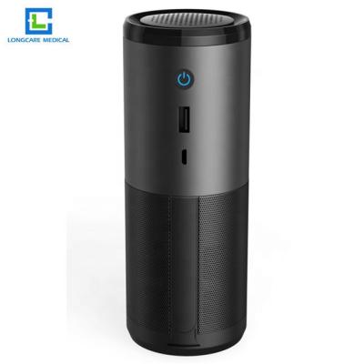 China One Button On/Off Dual Mode UV-C And HEPA Car Air Filter Purifier To Sterilize Air for sale