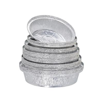 China Disposable Pot Heating Evenly Lunch Box Aluminum Foil Container Process Type Pulp Moulding for sale