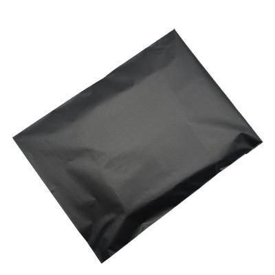 China Matte poly mailer waterproof custom mailer black mailing bag 100 package polymailer 10x13 inch with logo&lettering for sale