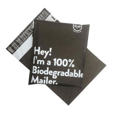 China Strong Adhesive 100% Biodegradable Mailers Bag Custom Logo Size Color Poly Mailer Bag D2w Envelopes Plastic Bag for sale