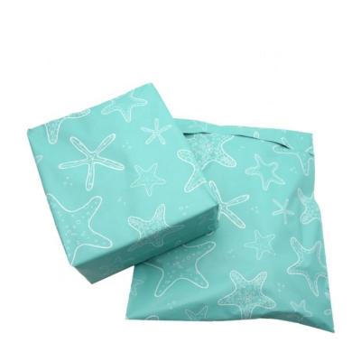 China Custom Logo Water Proof Self Seal Green Poly Mailing Bags For T Shirts for sale