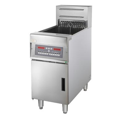 China 28LCommercial Hotels Large Capacity Electric Fryer Intelligently Controlled Fried Chicken and Fries Machine for sale