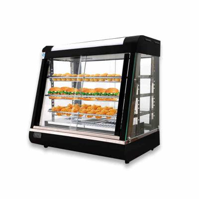 China High Quality Equipment Hot Burger Restaurant Fast Food KFC Display Cabinet Food Fried Chicken Tart Standard Size for sale