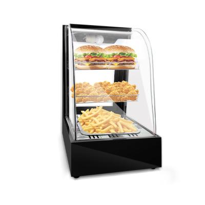 China Fried Chicken Burger Egg Pie Holding Cabinet Display Cabinet Beverage Warmer Cabinet Standard Size for sale