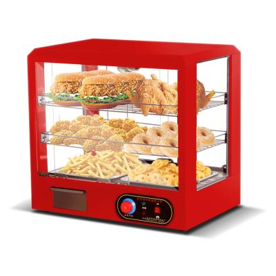 China Restaurant Equipment Egg Tart / Fries / Burger Warmer Display Cabinet Food Warmer Standard Size for sale