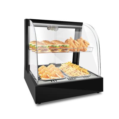 China Fried Chicken Burger Egg Pie Holding Cabinet Display Cabinet Beverage Warmer Cabinet Standard Size for sale