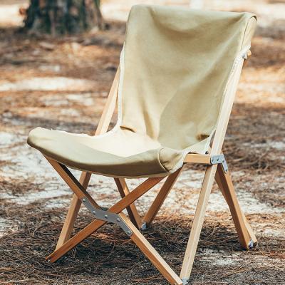 China Foldable Wooden Camp Furniture Portable Foldable Camping Chair Table Outdoor Furniture for sale