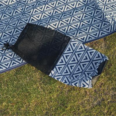 China Portabletravel Durable Waterproof Foldable Outdoor Beach Woven Ultralight Camping Mat for sale