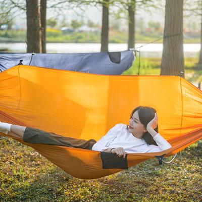 China Durable custom fabric camping swing waterproof camping hanging outdoor camping portablemesh fabric for hammock folding sleeping with MO for sale