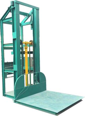 China HL Brass Bar Hydraulic Platform Lift Steel Silver Up 20cm/S Down 30cm/S Load 800-1200kg For Warehousing Durable. for sale