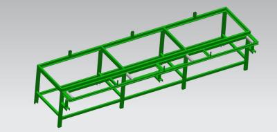 China Metal Bar Feeding Rack for Wire Drawing Machine Simplified Version for sale