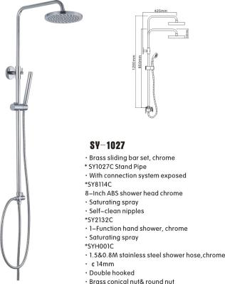 China SY-1027 Shower Set for sale