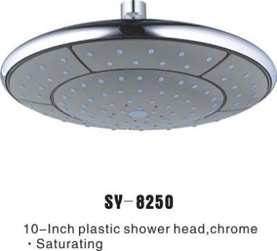 China Round 10 Inch Plastic Shower Head for sale