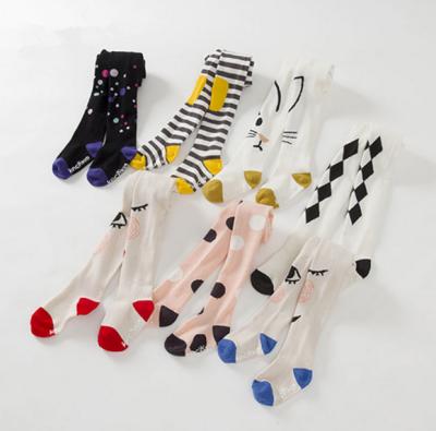 China Wholesale Warm Breathable Girls Cotton Gaiters Cute Kids Pantyhose Pantyhose kint for sale