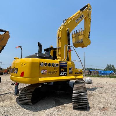 China Original Used Japan 1m excavator KOMATSU PC220 22ton pc220 crawler excavator Used construction machinery ³ for sale