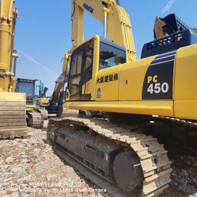 China Used excavator 45Ton PC450 for KOMATSU used heavy construction original machine large earthmoving machine with low price 2.1m² ³ for sale