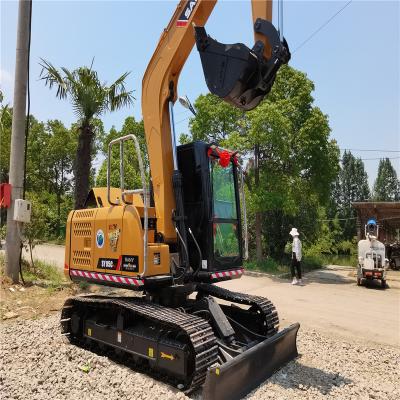 China Used Chinese Excavator SY95C Second Hand Digger SY95C 10 Tons Hydraulic Crawler Machine Small Excavator 0.35mÂ ³ for sale