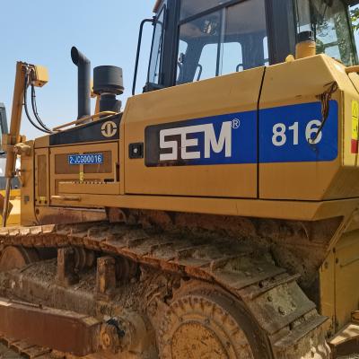 China Factory Used SEM816 High Quality Bulldozer Used Heavy Duty Crawler SEM Bulldozer In Construction Projects On Sale for sale