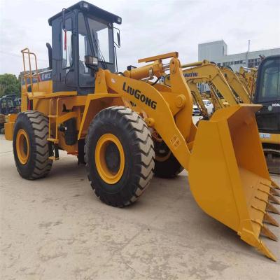 China Construction worksÂ   2019 year liugong used 5tons CLG856 / CLG856H wheel loader second hand front end loader for sale