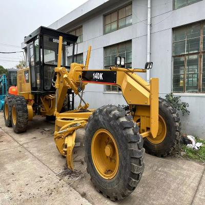 China Factory Japan CAT 140k Low Price Original Used Machinery Motor Grader 140K Good Condition For CAT for sale