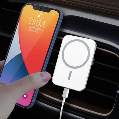 China High Quality Magnetic Wireless Strong Magnet Car Phone Holder 15w Car Phone Holder Wireless Fast Charging Charger for sale