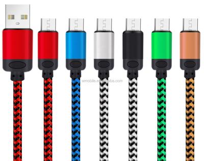 China MP3/MP4 Player Nylon Braided 10ft USB Cable OD4.8 Fast Charging Braided Charging USB Data Cable 10ft 3m USB Data Cable For Iphone 13 pro for sale