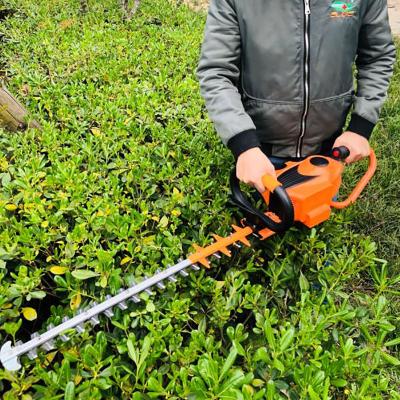 China Double side heli garden tools protect electric cutter hedge trimmer cortaseto for sale