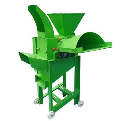 China 2020 Animal Feed Hot Selling Mini Multifunctional Silage Chaff Cutter Straw Chopper Forage Hay Cutter For Feed Processing Corn Crusher for sale