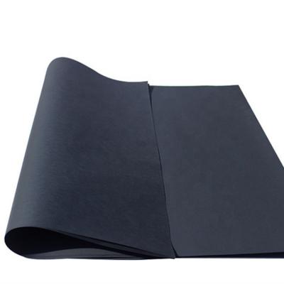 China Recycled Materials 110G C1S Black Cardboard Sheets Pulp Wood Material Black Cardboard for sale