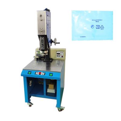 China Garment Shops High Speed ​​Manual Ultrasonic Welding Machine Plastic Ultrasonic Heating Bag Welding Machine for sale