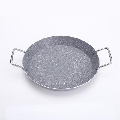 China Pam Tawa Non Stick Aluminum Pizza Pan Indian Paella Pan Sustainable for sale