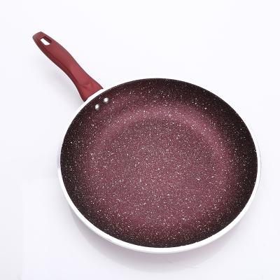 China Sustainable Marble Stone Fry Pan Alloy Pan for sale