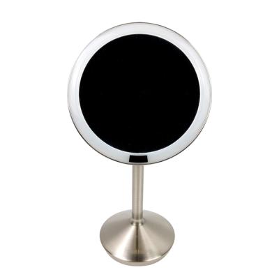 China Shine Usb Lighted Adjustable Rechargeable Touchable Vanity Mirror Makeup Led Smart Mirror for sale