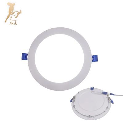 China Modern Long Lifespan LED Panel Light Wholesale Price Round Recessed Led Panel Light No Flickering Ultra Thin Ceiling Downlight 6w for sale