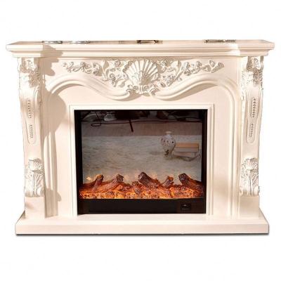 China Household Fireplace Set W160cm Wooden Mantel with Electric Fireplace LED Burner Insert Flame Decoration Artificial Optical Fireplace for sale