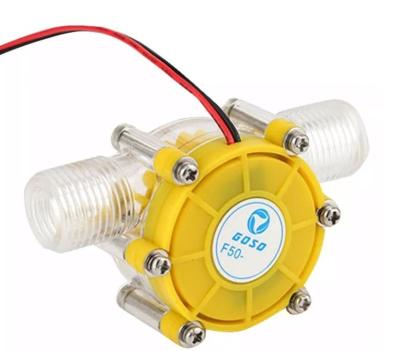 China DC 5V/12V/80V 10W Water Flow Pump Mini Hydro Generator Turbine Flow Hydraulic for Power Conversion Power Generators DC 5V/12V/80V for sale