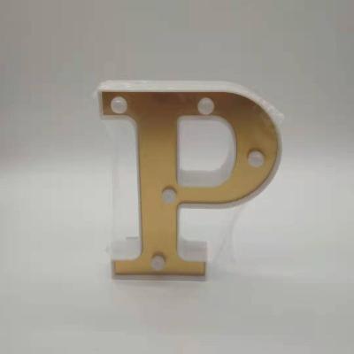 China P Customs Lead Party Alphabet Letter P Marquee Light 6