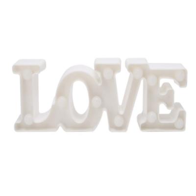 China Letter Signage Bulb Sign White Led Alphabet Letters Lights For Wedding Decoration Light Up Love Letters for sale