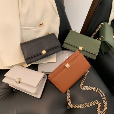 China 2023 High Quality PU Soft Cross - Body Bag Women Fashion Handbags Luxury Shoulder Bags for sale