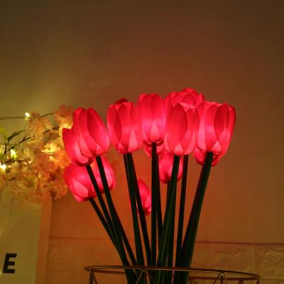 China Wholesale led flower lamp flower light decoration rose night light for wedding for sale