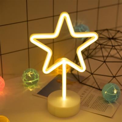 China Warm White Star Night Light Living Room Decoration LED Star Position Night Light for sale