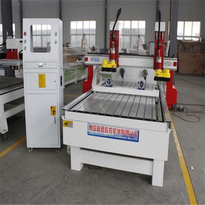 China CNC Router Two Engraving Heads 1325 Multi Axis 1325 CNC Router Machine for sale