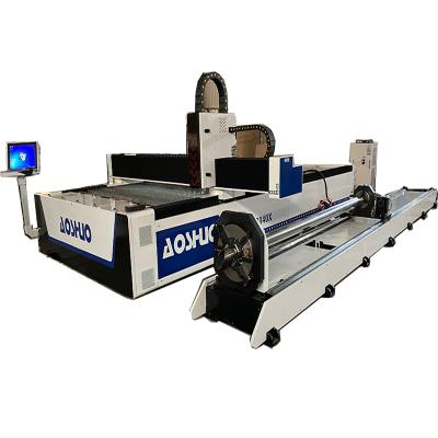 China Laser CUTTING steel fiber laser sheet metal& tube cutting machine/laser tube cutting cutter with 1000W/2000W/3000W for sale